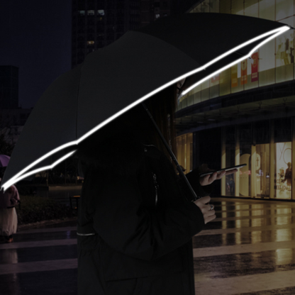 Paraguas inteligente resistente al viento con luz integrada