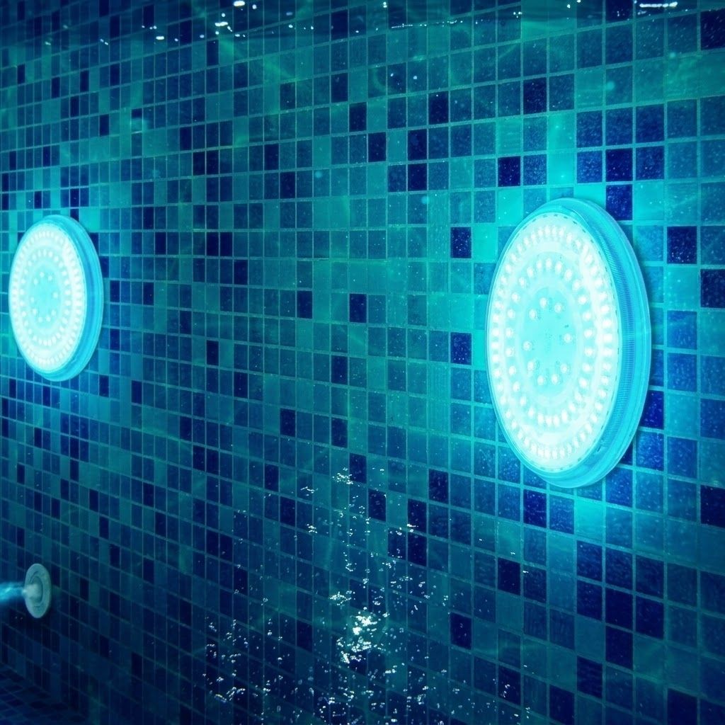 Waterproof LED Pool Light RF Remote 16 Colors Accent Lighting for Swimming Pools Hot Tubs Ponds Fountains Battery Powered Underwater