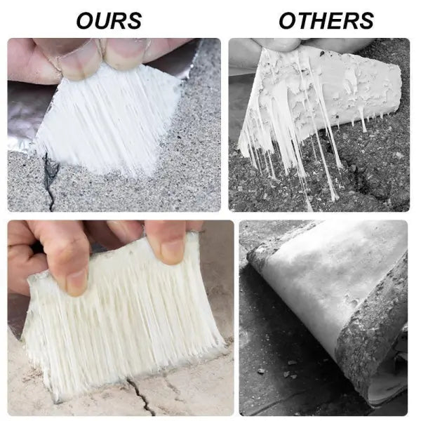 Heavy-Duty Aluminum Foil Leak Repair Tape – Butyl Rubber Self-Adhesive Seal for Roofs, Gutters, Pipes & RVs – Waterproof & Heat-Resistant