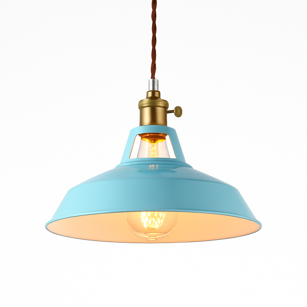 Hanging Ceiling Fixture with 39 in Adjustable Suspension E27 Metal Shade for Kitchen Island Dining Room Modern Drop Light
