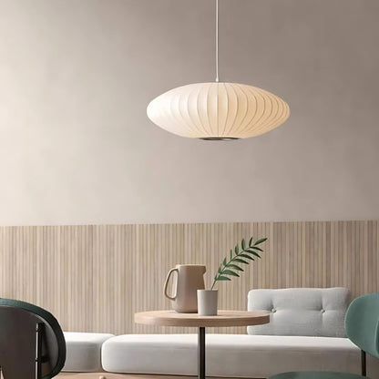 Textured Globe Hanging Lamp 16 Inches Cream Finish Diffused Glow for Dining Areas Kitchen Islands Entryways Modern Minimalist Overhead Fixtu