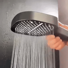 Filtered Handheld Showerhead with Pressure-Boosting Technology for Weak Water Flow – Multi-Spray Modes, Universal Fit, Tool-Free Setup for M
