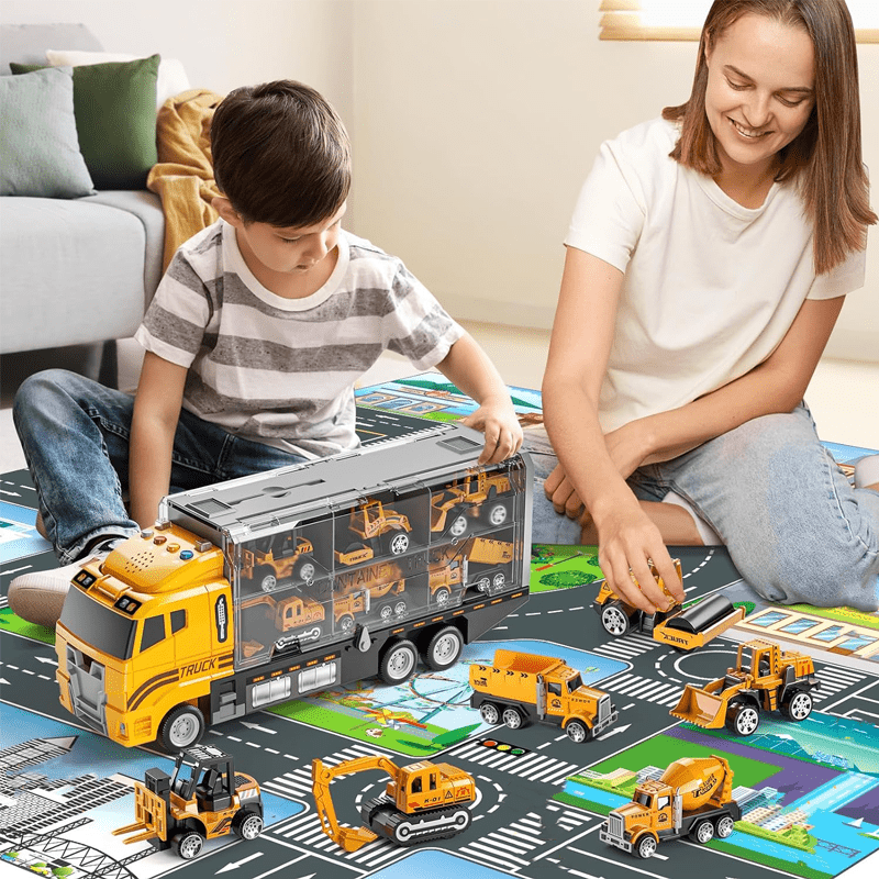Kids Building Block Set – STEM Construction Kit with Tools & Fasteners for Ages 3+ | Engineering Toy for Hands-On Learning