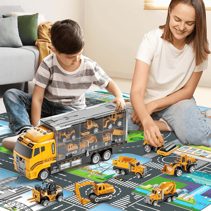 Kids Building Block Set – STEM Construction Kit with Tools & Fasteners for Ages 3+ | Engineering Toy for Hands-On Learning