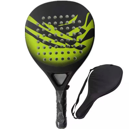 Carbon Fiber Padel Racket for Beginners – EVA Foam Core, Lightweight 13 oz Design, Non-Slip Handle for Easy Control & Comfort