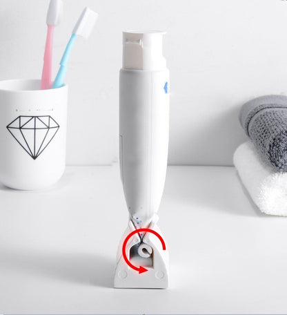 Dual-Roller Tube Wringer for Paste & Cream Products – Zero-Waste Dispenser Tool for Bathroom & Vanity Organization – 2-Pack Set
