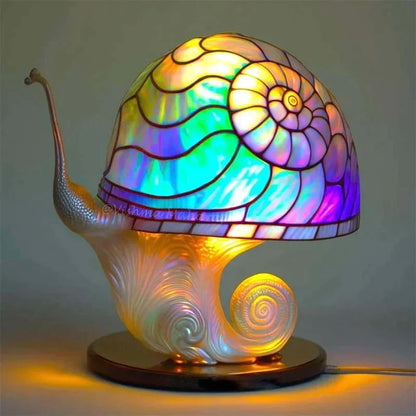Resin Mushroom Accent Lamp 220-240V Colorful Ambient Glow for Nursery Bedroom Living Room Meditation Space Indoor Decorative Mood Light Stai