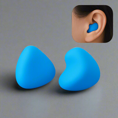 Moldable Silicone Ear Plugs for Restful Sleep – Reusable Noise Reduction Earbuds for Travel, Studying & Side Sleepers