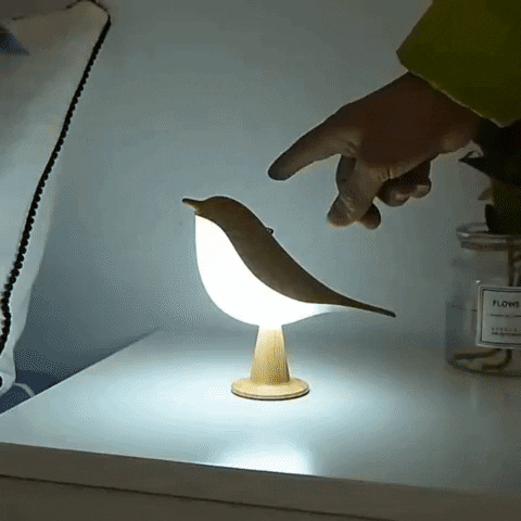Serenwing – Lámpara de noche con toque escultural y aromaterapia