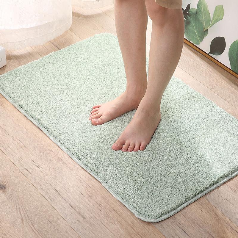 Luxurious Shower Mat | Non-Slip Bath Mat with Ultra-Soft Microfiber | Quick Drying for Safety and Comfort