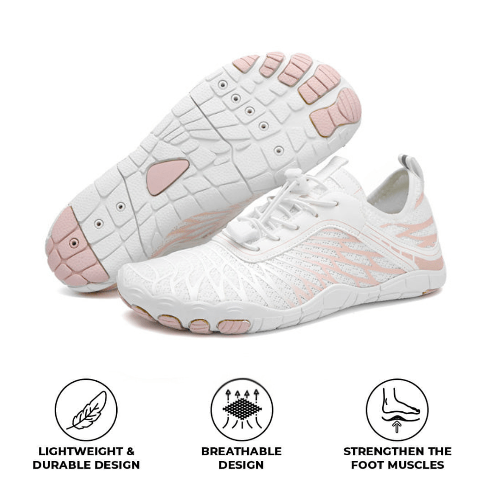 Minimalist Flexible Sole Shoes with Arch Support for Women & Men | Natural Stride Athletic Footwear for Running, Walking, Hiking & Gym