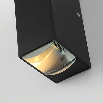 Up Down LED Wall Sconce 7 Inch Aluminum Indoor Outdoor Light for Hallways Entryways Stairs Pathways Warm White Cool White 110V Weatherproof