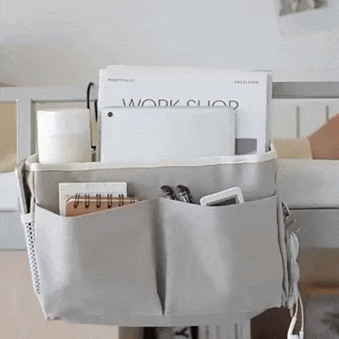 Haven Hanger Organizer - Durable Fabric, Multi-Pocket Design