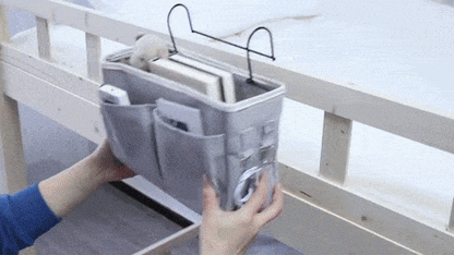 Haven Hanger Organizer - Durable Fabric, Multi-Pocket Design