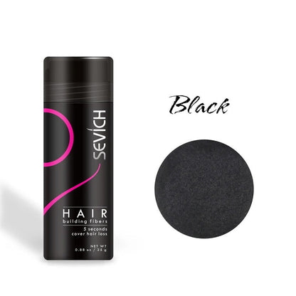 Hair Fiber Powder for Thinning Hair & Bald Spots – Instant Root Coverage & Natural Volume for Women & Men
