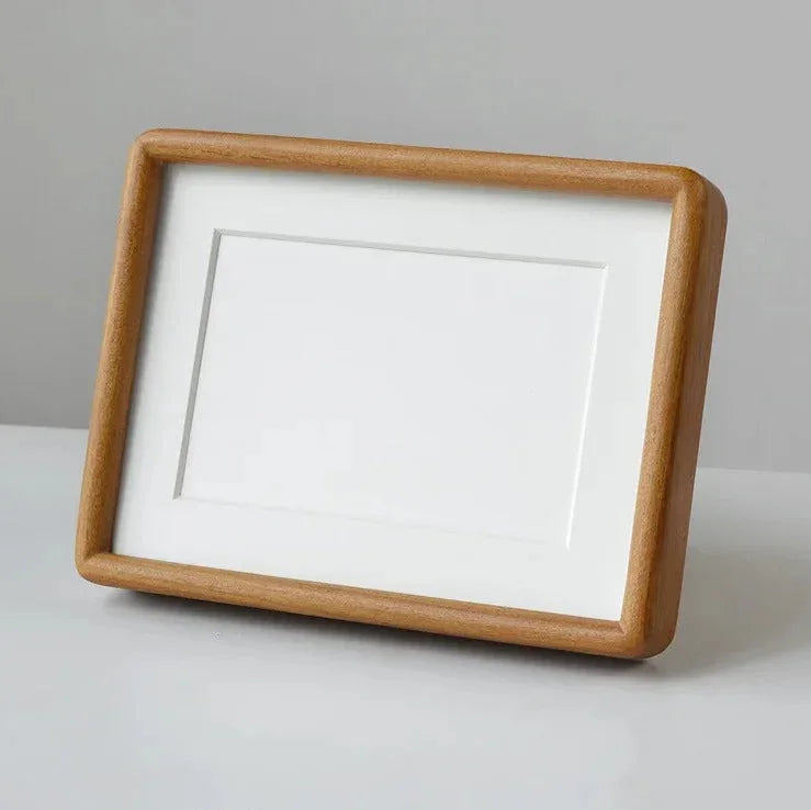 Hardwood Picture Frame 8.3×11.7 in Portrait A4 Mortise Joiner Wedding Memory Display Wall Hanging Living Room Bedroom Hallway Gallery Arrang