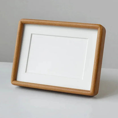 Hardwood Picture Frame 8.3×11.7 in Portrait A4 Mortise Joiner Wedding Memory Display Wall Hanging Living Room Bedroom Hallway Gallery Arrang