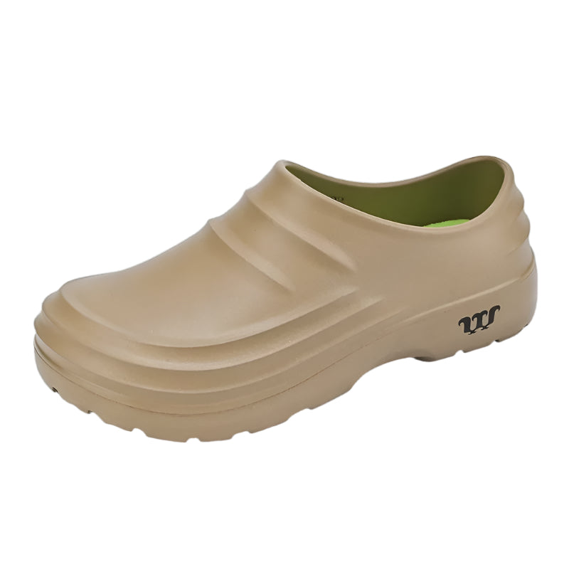 Men's Non-Slip Work Shoes Oil-Resistant Slip-On Kitchen Footwear Lightweight Chef Sneakers Restaurant Safety Shoes