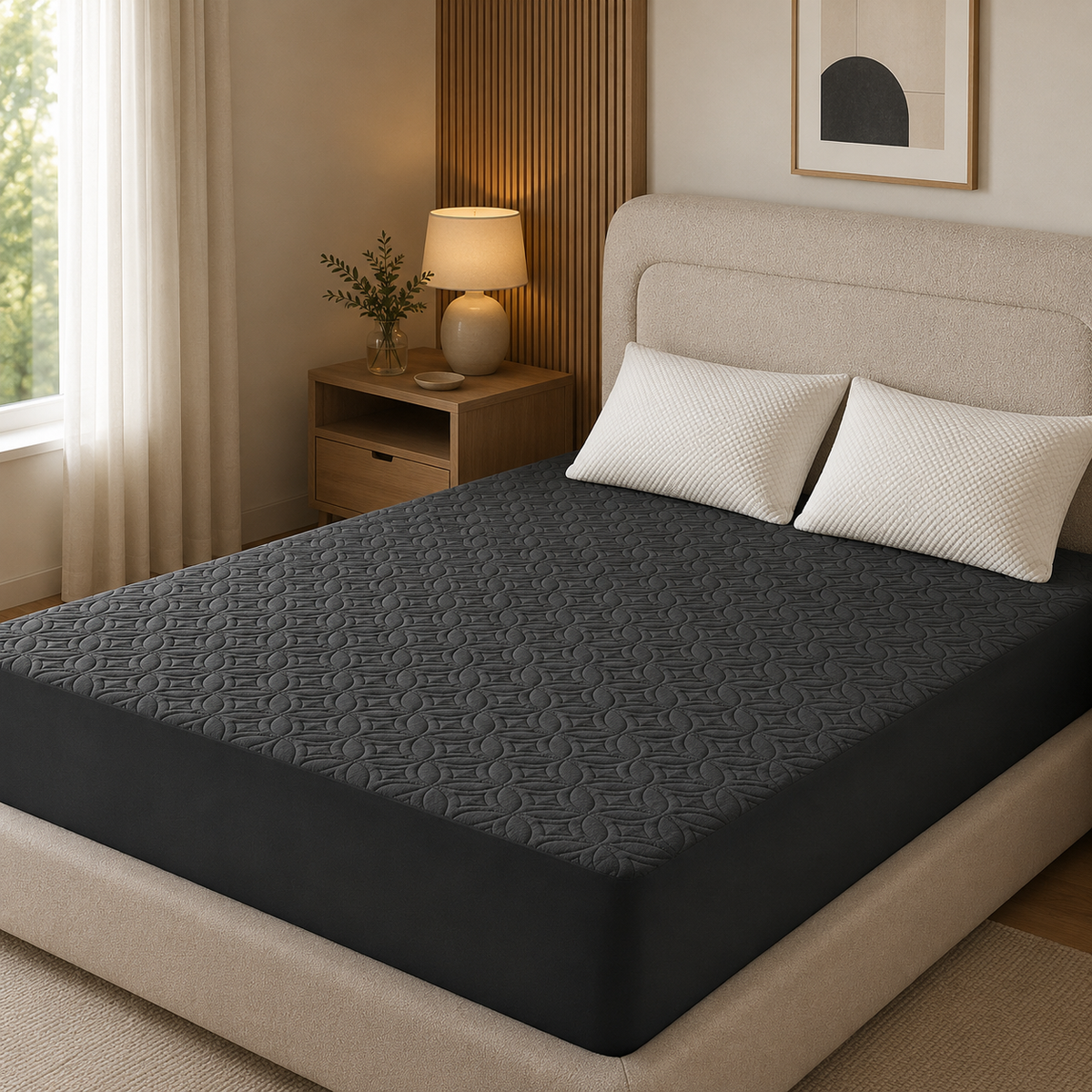 ComfortGuard | Waterproof Mattress Protector with Deep Pockets | Soft, Breathable Cover for Ultimate Sleep Hygiene