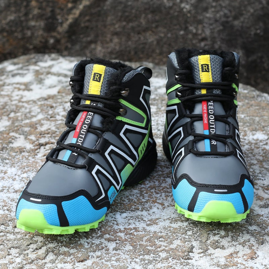 Outdoor Explorer | Botas de senderismo impermeables con suela antideslizante | Comodidad con aislamiento para clima frío