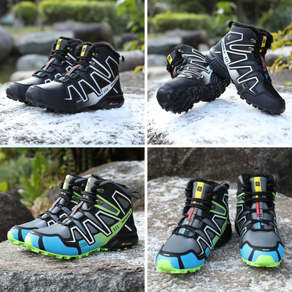Outdoor Explorer | Botas de senderismo impermeables con suela antideslizante | Comodidad con aislamiento para clima frío