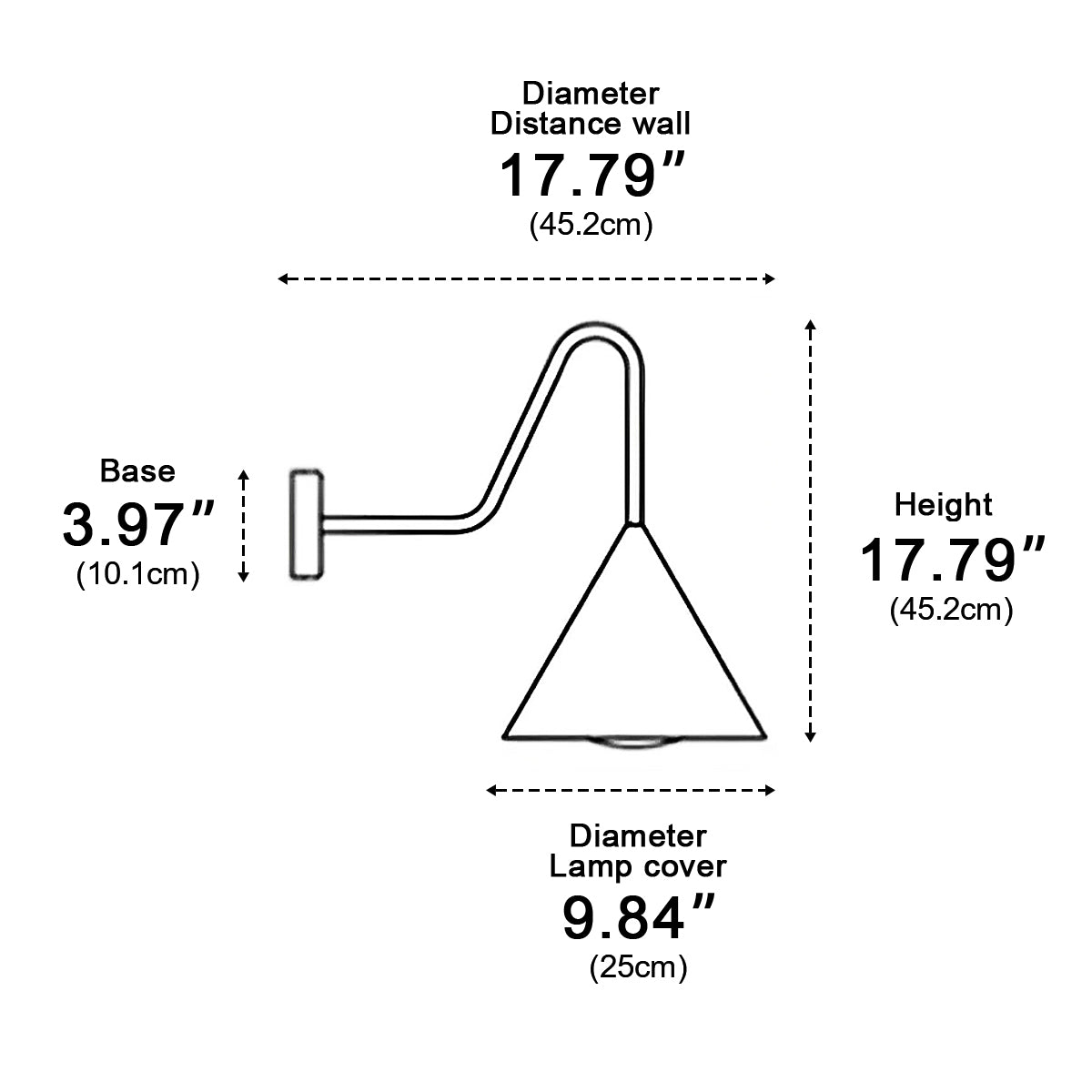 Exterior LED Fixture for Entryway, Deck & Walkway – Weather-Resistant Metal Housing, 3000K Glow – 10 in Bell Design