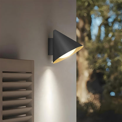 Exterior LED Fixture for Entryway, Deck & Walkway – Weather-Resistant Metal Housing, 3000K Glow – 10 in Bell Design