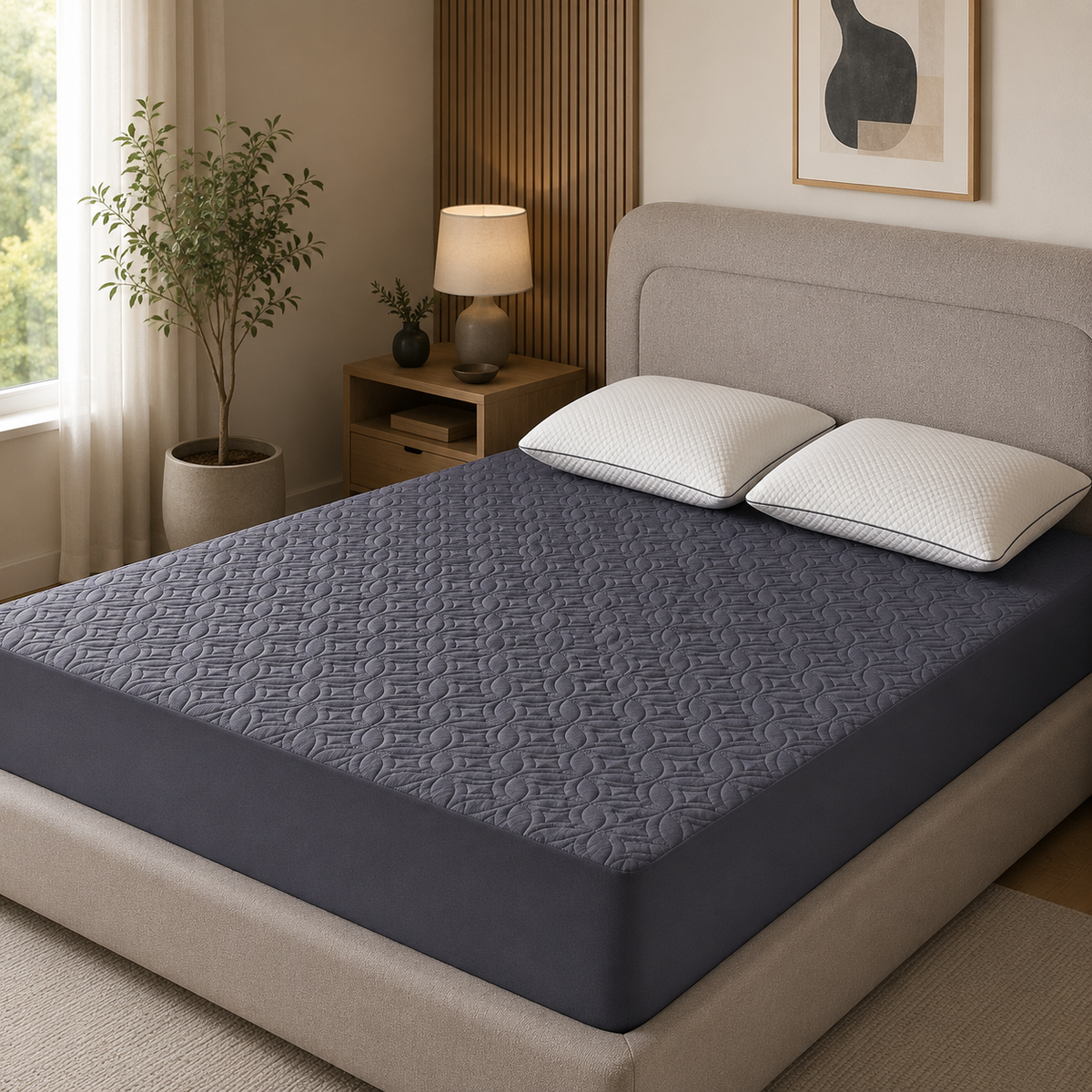 ComfortGuard | Waterproof Mattress Protector with Deep Pockets | Soft, Breathable Cover for Ultimate Sleep Hygiene