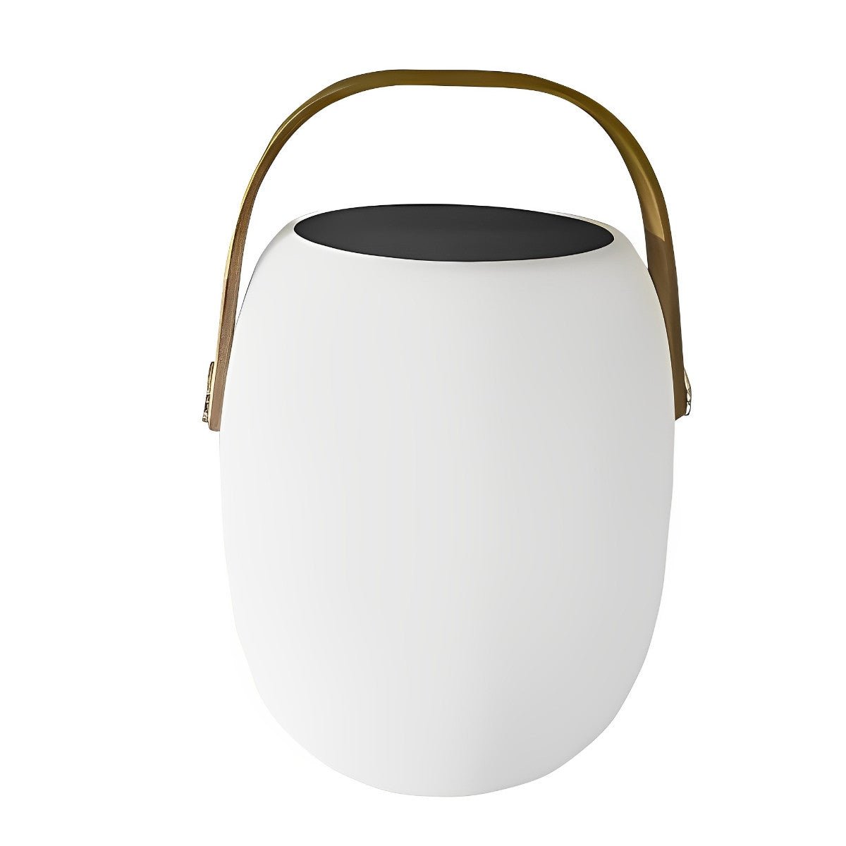 Linterna LED esférica recargable para terraza y patio con atenuador táctil – Diseño de esfera blanca de 7 pulgadas, alimentación solar + USB, resistente al agua para cenas al aire libre