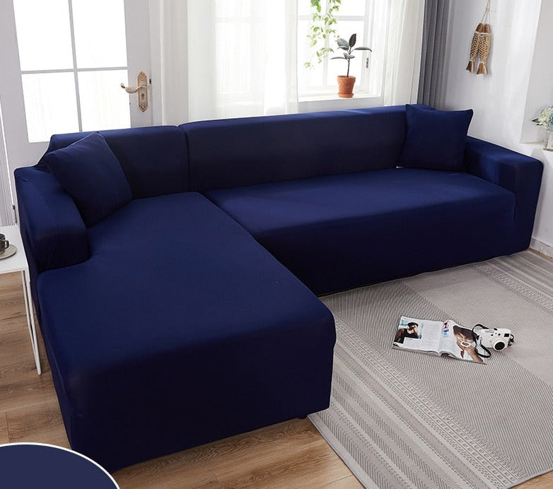 Waterproof Stretch Couch Slipcover for Living Room - Elastic Furniture Protector for Sofas with Pets Kids
