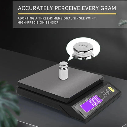 Precision Kitchen Scale | Digital Electronic Scale with Waterproof Design | Accurate Measurements for Cooking and Baking