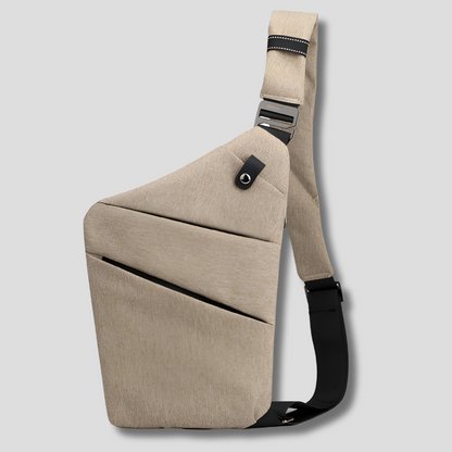 Crossbody Sling Bag with RFID Blocking & Cut-Proof Strap – Hidden Zipper Security Pack for Travel, Commute & Everyday Carry