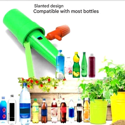 Self-Watering Stakes for Potted Plants – Adjustable Drip Irrigation System with Recycled Bottle Adapter – Set of 12