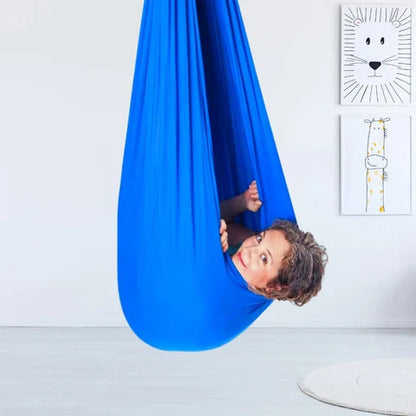 Columpio de interior para niños | Diseño de hamaca acogedora con instalación sencilla | El refugio perfecto para relajarse y jugar
