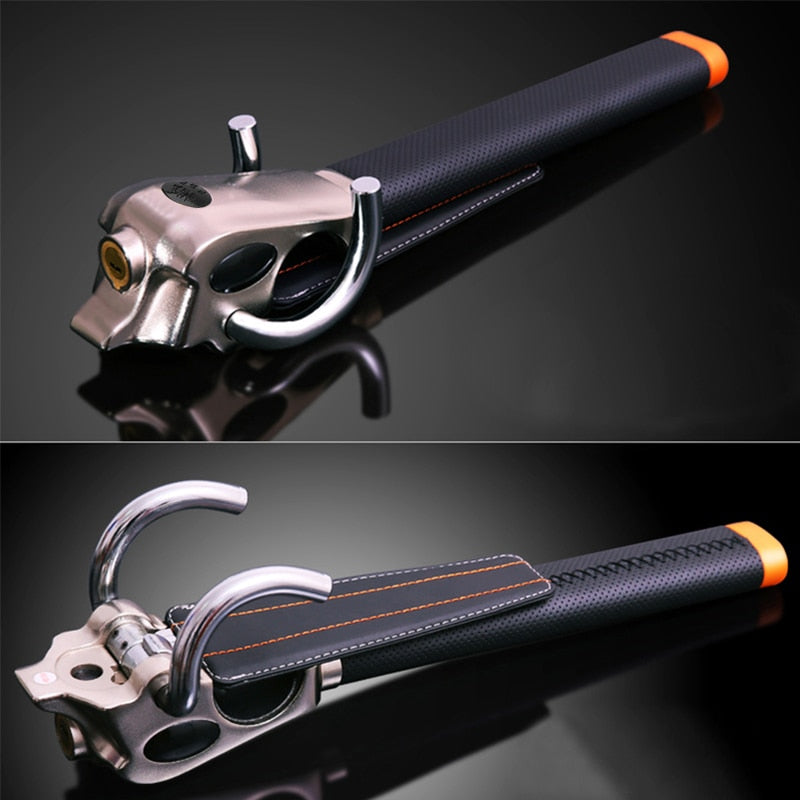 Car Steering Wheel Lock Heavy Duty, Vehicle Steering Lock with 3 Keys, Car Theft Deterrent for Most Steering Wheels
