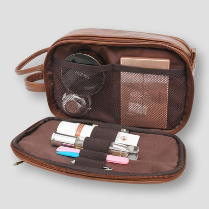 Travel Toiletry Bag with Waterproof Design & Multiple Compartments | Organized Dopp Kit for Easy Packing