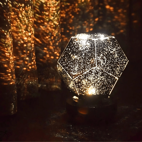 Celestial Night Light Projector with Adjustable Illumination for Dreamy Ambiance