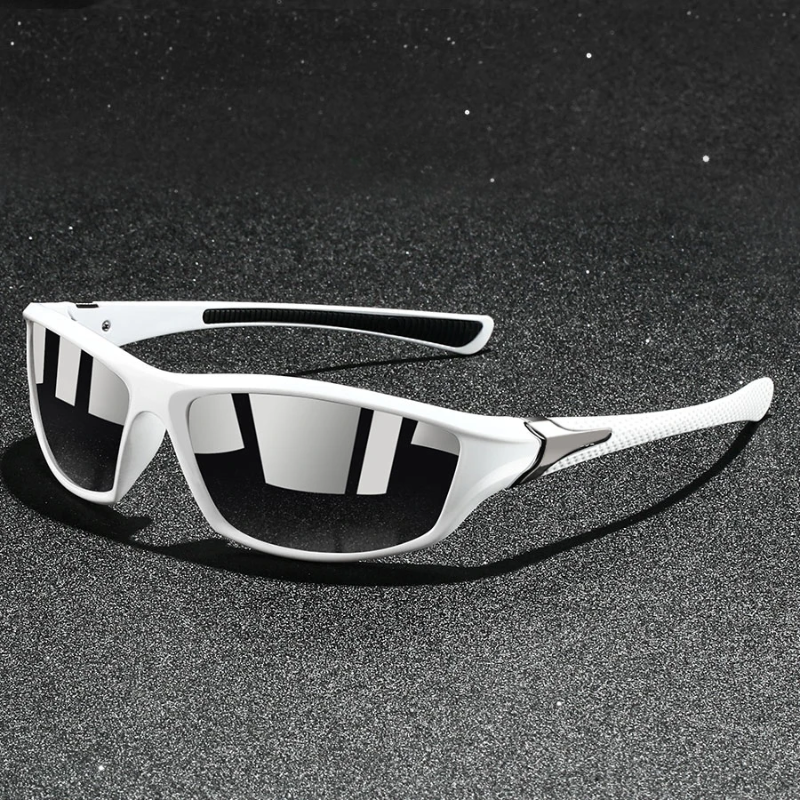 Gafas de sol polarizadas con estilo, protección UV400 y montura de metal ligera para aventuras al aire libre