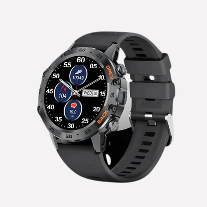 Rugged Outdoor Smartwatch with AMOLED Display & GPS Tracking | Durable Design for Active Lifestyles
