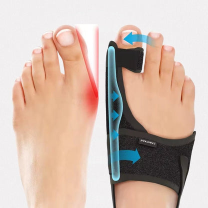 Ergonomic Adjustable Hallux Valgus Night Splint (Left/Right/Pair)