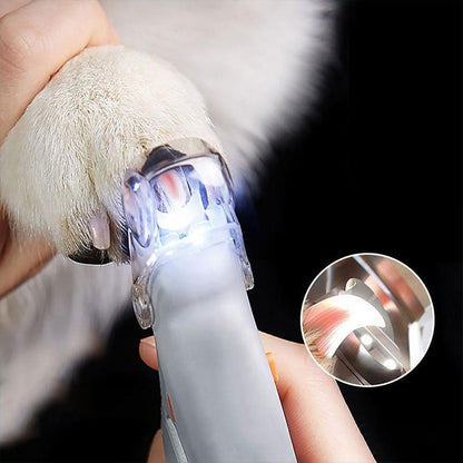Pet Nail Trimmer with Precision Guard for Dogs & Cats – Sensor-Guided Grooming Tool for Safe Home Clipping