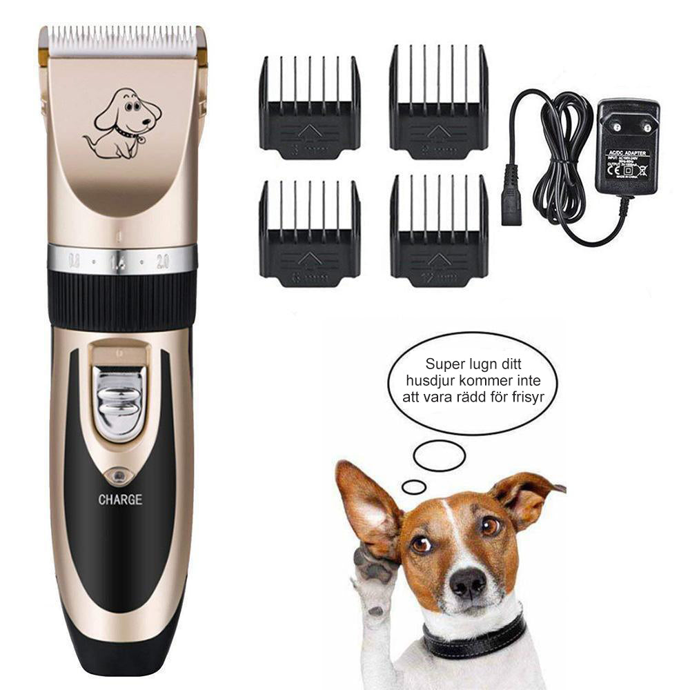 Wearclo | Cortadora profesional recargable para mascotas con funcionamiento silencioso | Herramienta de aseo inalámbrica para un cuidado sin estrés