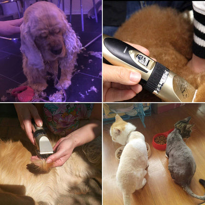 Wearclo | Cortadora profesional recargable para mascotas con funcionamiento silencioso | Herramienta de aseo inalámbrica para un cuidado sin estrés