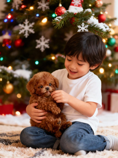 Cachorro de peluche interactivo con movimientos y sonidos realistas | Compañero ecológico para todas las edades