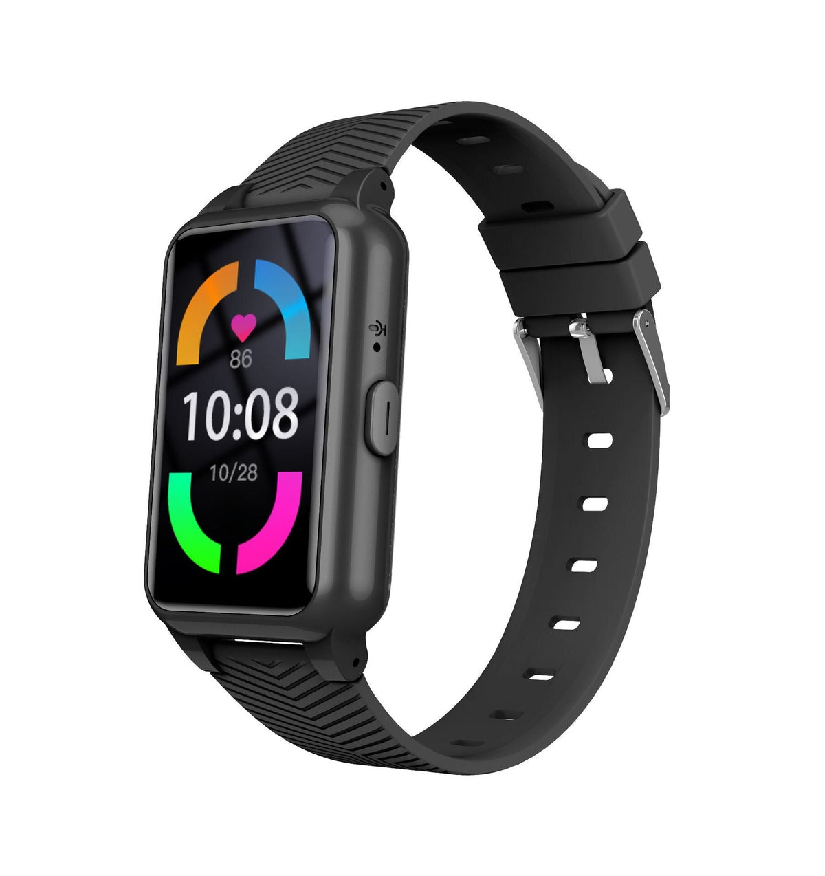 GPS Tracker Watch for Seniors with Automatic Fall Alert, SOS Emergency Button, Real-Time Location Tracking & 4G Calling for Elderly Safety