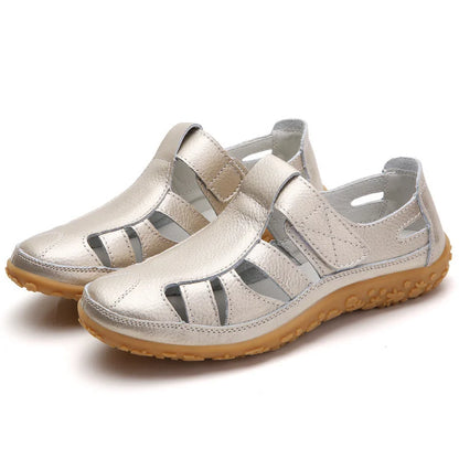 Women's Orthopedic Sandals with Arch Support & Cushioning – Slip-Resistant Cut-Out Design for All-Day Wear, Plantar Fasciitis Relief
