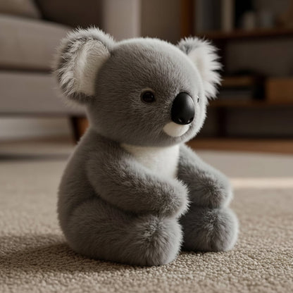 Compañero de abrazos | Koala de peluche con peso y tela suave | Peluche acogedor para la relajación y el confort