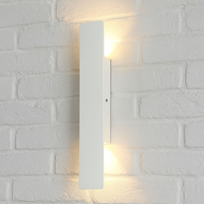 Lámpara de pared LED para exteriores, aplique de aluminio impermeable para patio, jardín, entrada, iluminación exterior moderna, 6W 18W 24W