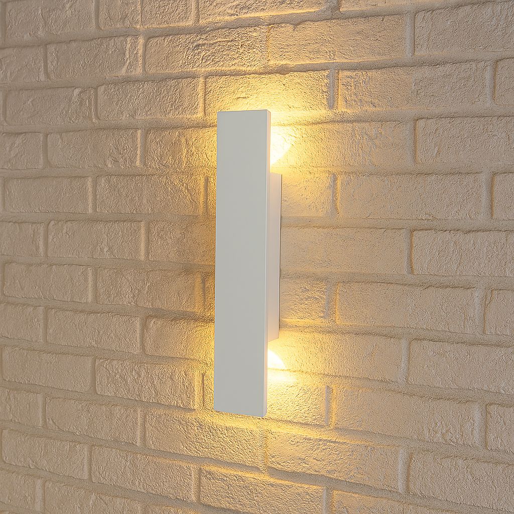 Lámpara de pared LED para exteriores, aplique de aluminio impermeable para patio, jardín, entrada, iluminación exterior moderna, 6W 18W 24W