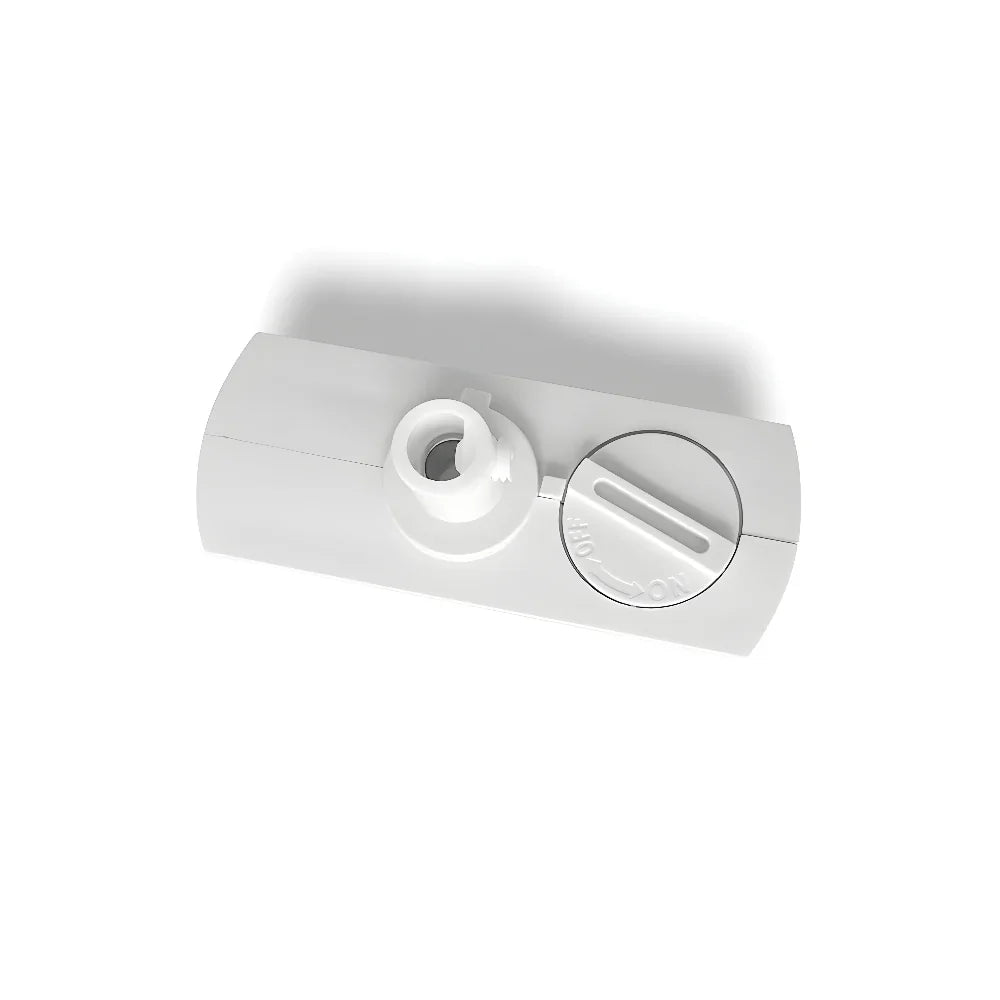 Track Light Adapter 3-Inch ABS Twist-Lock Connector for Adjustable Pendant Fixture Rail Systems Kitchen Dining Commercial Spaces Low-Profile